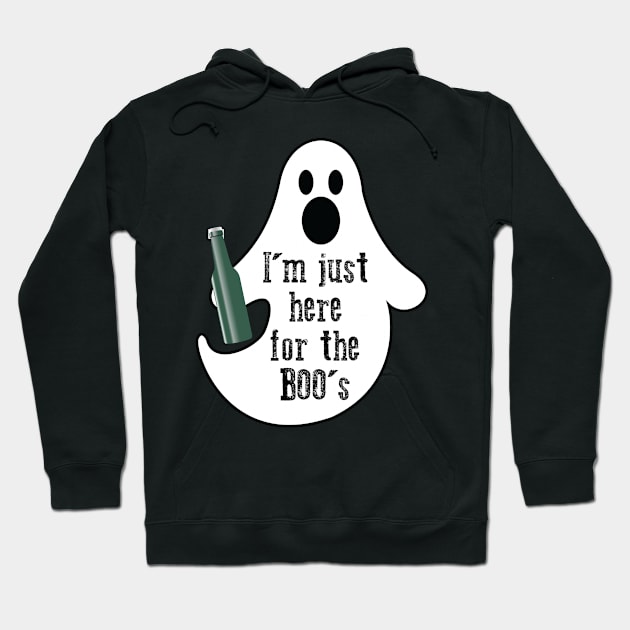 I'm Just Here for the Boo''s! Hoodie by NLKideas